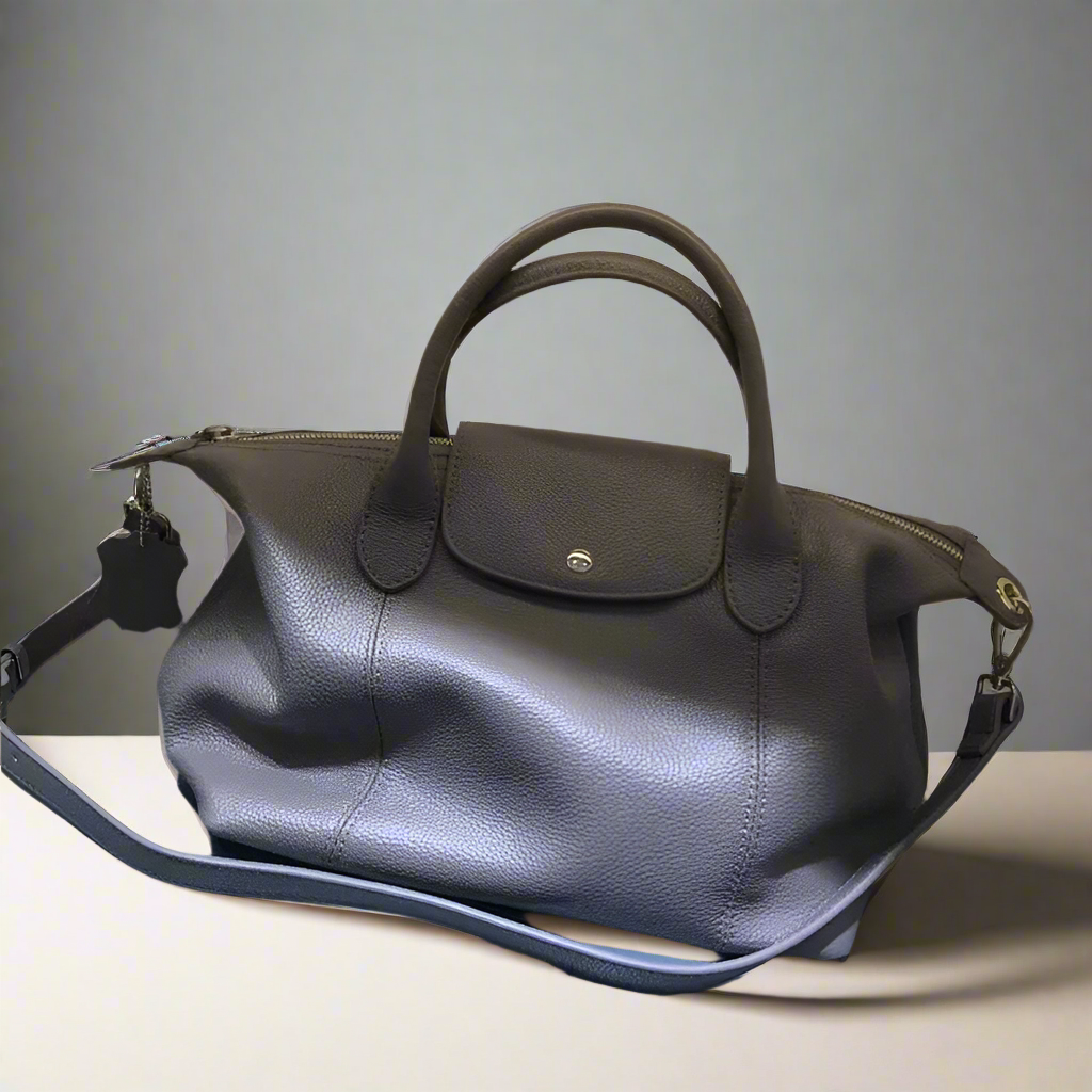 Ophelia Leather Retro Duffle Bag