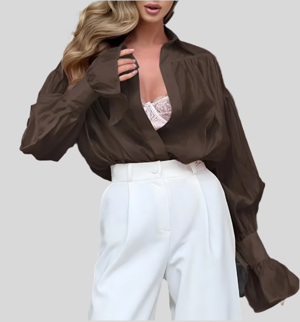 Loose Sheer Blouse