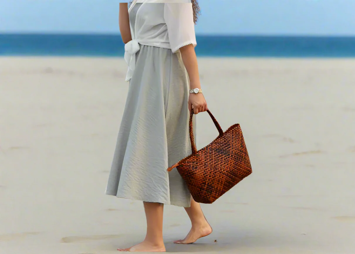 Esme Woven Tote Bag